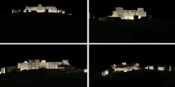 ΥΠΠΟ: Η ανάδειξη του μοναδικού βυζαντινού οχυρωματικού συνόλου της Θεσσαλονίκης ολοκληρώνεται με τον φωτισμό του