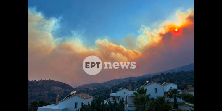 Ειδική πλατφόρμα για την προσωρινή διαμονή πληγέντων από την πυρκαγιά στο Ρέθυμνο