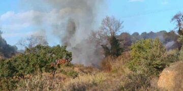 Οριοθετημένη η πυρκαγιά σε χαμηλή βλάστηση στον Ασπρόπυργο