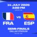 Live Streaming: Γαλλία - Ισπανία 0-0