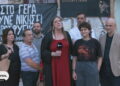 Στα προσφυγικά της λεωφόρου Αλεξάνδρας η Ζωή Κωνσταντοπούλου