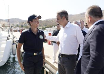 Μητσοτάκης από Λέρο: Η Ελλάδα προστατεύει έμπρακτα τα σύνορα της - Η ασφάλεια και η σταθερότητα είναι προϋποθέσεις ευημερίας