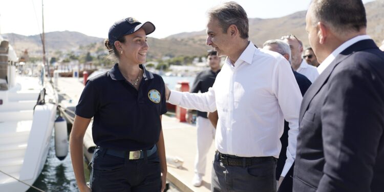 Μητσοτάκης από Λέρο: Η Ελλάδα προστατεύει έμπρακτα τα σύνορα της - Η ασφάλεια και η σταθερότητα είναι προϋποθέσεις ευημερίας