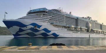 Χανιά: «Έδεσε» στη Σούδα το Sun Princess με 5.000 επισκέπτες κρουαζιέρας