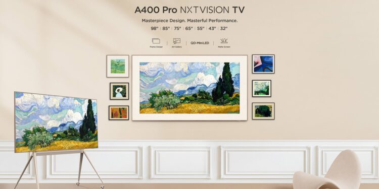 tcl nxtvision a400 pro qd-mini led tv