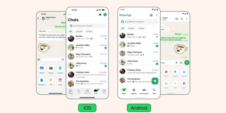 whatsapp iphone and android apps