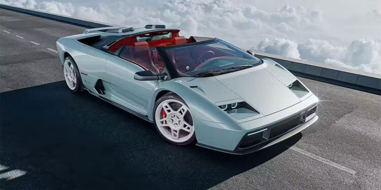 Η «ανοιχτή» Lamborghini Diablo κάνει comeback ως Eccentrica V12 Roadster