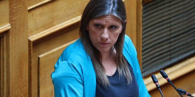 Ζωή Κωνσταντοπούλου για Έλενα Ακρίτα: «Η Πλεύση Ελευθερίας θα την ψηφίσει για Αντιπρόεδρο της Βουλής»