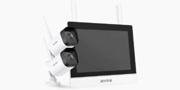 ANKEE WTL500 5MP 4 Channel 2 Cameras Wireless NVR CCTV System