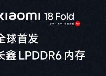 Xiaomi 18 Fold LPDDR6