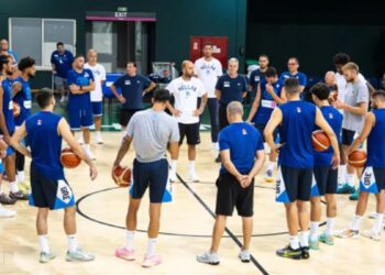 Άρχισε η προετοιμασία της "Γαλανόλευκης" για τους αγώνες με Ουκρανία και Ισπανία - www.ertsports.gr