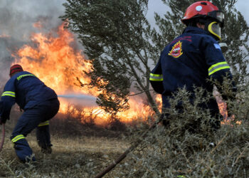Πολύ υψηλός κίνδυνος πυρκαγιάς (κατηγορία κινδύνου 4) για την Τετάρτη 12 Αυγούστου