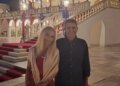 Γιώργος Μυλωνάκης και Τίνα Μεσσαροπούλου στην Παναγία της Τήνου: «Όπου κι αν βρισκόμαστε θα Την τιμάμε»