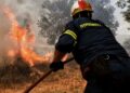 Ο χάρτης πρόβλεψης κινδύνου πυρκαγιάς για αύριο Τρίτη 18 Αυγούστου