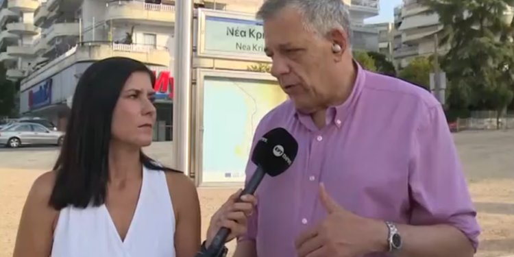 Ταχιάος στην ΕΡΤ: «Λίγα μετρό στον κόσμο προσφέρουν την ποιότητα του μετρό Θεσσαλονίκης»