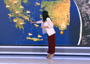Καιρός: Διευρυμένη η ζώνη των 9 Μποφόρ – Επανεκτίμηση μετά το μεσημέρι – Πρόγνωση με την Αναστασία Τυράσκη