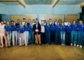 Δείπνο στις Εθνικές ομάδες βόλεϊ ανδρών και γυναικών παρέθεσε ο Πρόεδρος της ΕΟΕ, Ισίδωρος Κούβελος - www.ertsports.gr