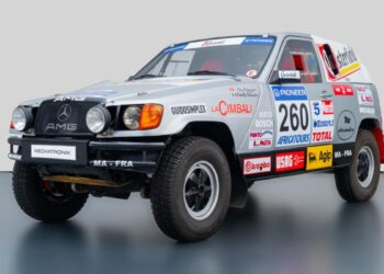 Με αυτή τη μοναδική Mercedes G-Class αγωνίστηκε στο Dakar πρώην οδηγός F1