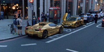 Χιλιάδες οι απλήρωτες κλήσεις σε supercars στο Λονδίνο