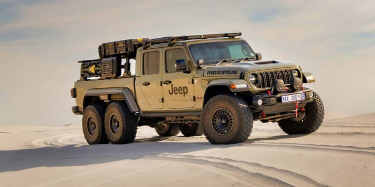Jeep Gladiator Maximus: Ένα ακραίο τριαξονικό όχημα παντός εδάφους