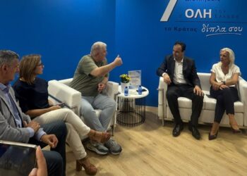 90η ΔΕΘ: Συνάντηση Δ.Παπαστεργίου με τους γραμματείς επτά Αποκεντρωμένων Διοικήσεων