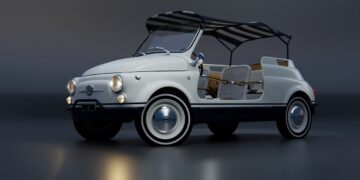 Fiat 500 Spiaggina: Το απόλυτο ηλεκτρικό yacht toy