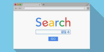 Google search screen