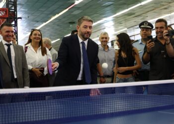 ΔΕΘ: Το βίντεο Ανδρουλάκη στο TikTok με το πινγκ πονγκ και το «Τούμπα Λίμπρε»