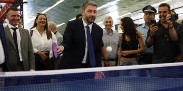 ΔΕΘ: Το βίντεο Ανδρουλάκη στο TikTok με το πινγκ πονγκ και το «Τούμπα Λίμπρε»