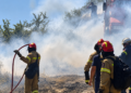 Μεσσηνία: Μεγάλη κινητοποίηση για φωτιά στο Ψάρι – Έχει πάρει διαστάσεις λόγω των ισχυρών ανέμων