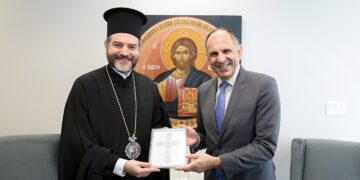 Στο Τορόντο Γ. Γεραπετρίτης- Συνάντηση με τον Αρχιεπίσκοπο Καναδά