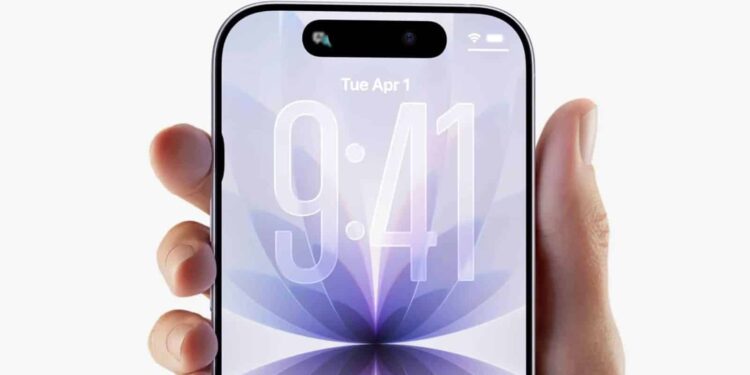 iPhone 17 Pro display closeup