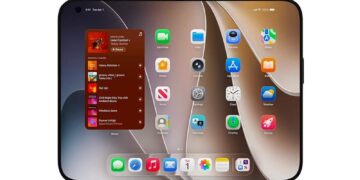 iPhone Fold render