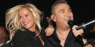 H Μαρία Μπεκατώρου στο πλευρό του Αντώνη Ρέμου μετά τις αντιδράσεις για τη συναυλία στη Θεσσαλονίκη