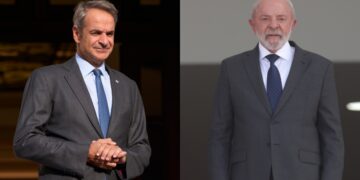 Tηλεφωνική επικοινωνία του Κυριάκου Μητσοτάκη με τον Πρόεδρο της Βραζιλίας