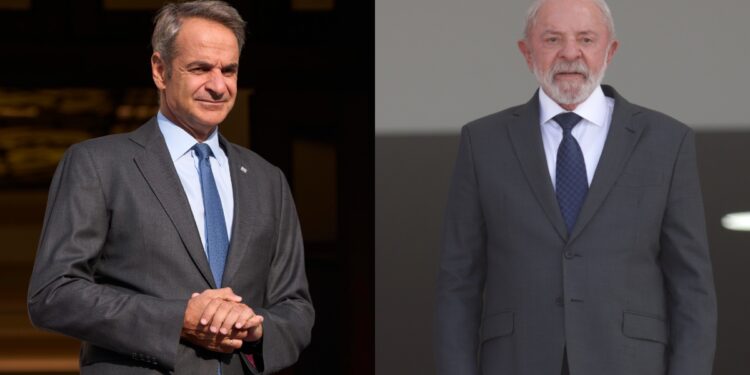 Tηλεφωνική επικοινωνία του Κυριάκου Μητσοτάκη με τον Πρόεδρο της Βραζιλίας