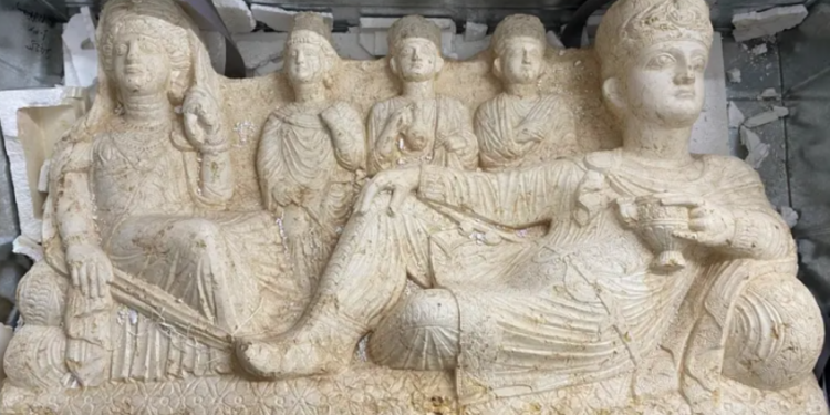 Ο ταφικός θησαυρός της Παλμύρας επιστρέφει στη Συρία από τις ΗΠΑ