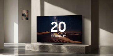 Samsung global TV No.1 20 years