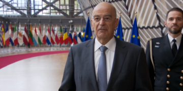 Ν. Δένδια από Βρυξέλλες: «Είναι η στιγμή να αντιληφθεί πλήρως η ΕΕ ότι οι προκλήσεις δεν προέρχονται μόνο από τον Βορρά, αλλά και από τον Νότο»