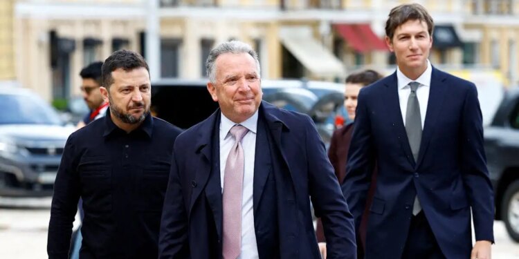 Ο Ζελένσκι συναντήθηκε με τους απεσταλμένους του Τραμπ, Γουίτκοφ και Κούσνερ, στο Κίεβο