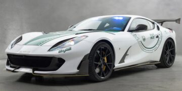 Η αστυνομία του Dubai απέκτησε Ferrari 812 Superfast Mansory