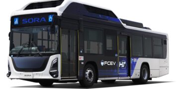 Η Toyota παρουσίασε λεωφορείο υδρογόνου για 70 επιβάτες