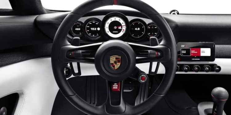 Η Porsche επιστρέφει στα αναλογικά όργανα