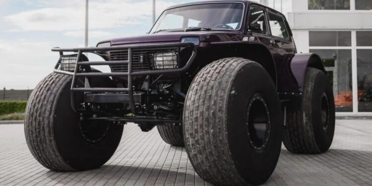 Πωλείται ένα Lada Niva για extreme καταστάσεις