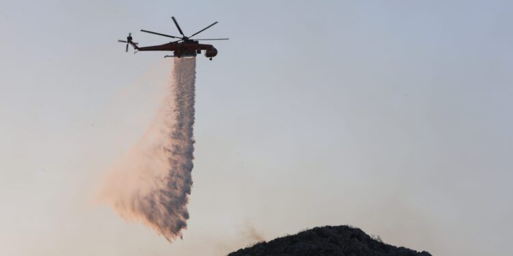 Πυρκαγιά σε αγροτοδασική έκταση στη Λαμία - Επιχειρούν τρία εναέρια μέσα - ertnews.gr