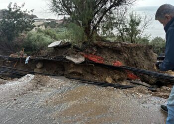 Μεγάλα ύψη βροχής στην Κρήτη – Στα 118 χιλιοστά το ύψος βροχής στο Ξυλόσκαλο Χανίων