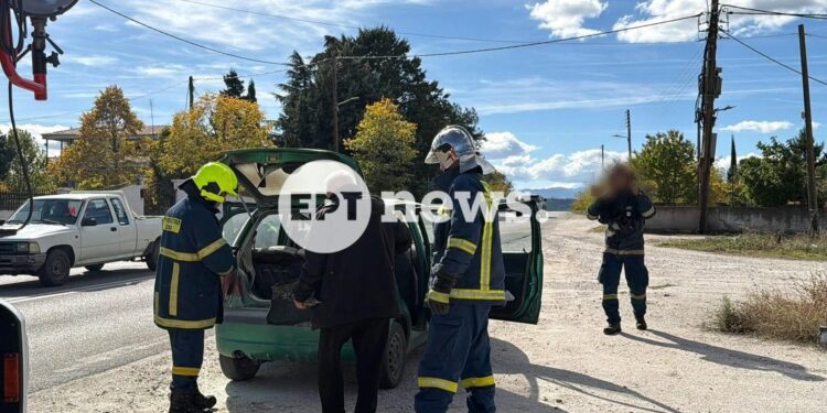 Φωτιά σε εν κινήσει όχημα στην είσοδο του Άργους Ορεστικού – Άμεση κινητοποίηση της Πυροσβεστικής
