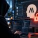 Antrhopic Breach Cyberpunk Hacker's Desk