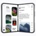 Apple iPhone Duo multitasking Siri and Mail