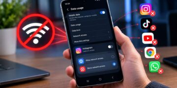 Blocked Network Access on Smartphone